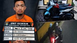 Maling yang Ditangkap Polsek Medan Area Diduga Terlibat Pencurian Spion Mobil Wartawan