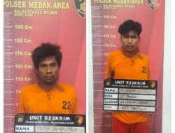 Unit Res Polsek Medan Area Berhasil amankan 2 Pria Curi Ac