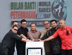 PERKUAT SEKTOR PETERNAKAN & CEGAH RABIES, PEMPROV SUMUT GELAR BULAN BAKTI PETERNAKAN DAN WORLD RABIES DAY 2026