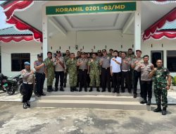 HUT KE-81 TNI, POLSEK MEDAN AREA SAMBANGI KORAMIL 0201-03/MD