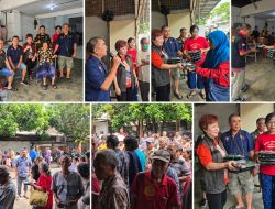 KISS, Bankom Karimata dan DPP TKN Kompas Nusantara Salurkan Bantuan Sosial dan Kursi Roda kepada Lansia 70 Tahun