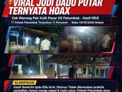 Polsek Patumbak Lakukan Pengecekan Menindaklanjuti Dugaan Perjudian di Warung Pak Kulit 2026