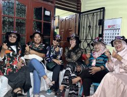 Sekjend Laskar Merah Putih Sumut Surya Hartati Pangaribuan Hadir dari Sidikalang ke Deli Tua Medan, Rayakan Ultah Wahyudi ke-62