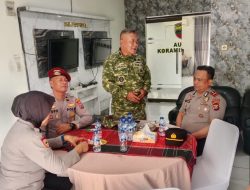 Semarak HUT ke-81 TNI, Polsek Medan Tuntungan Perkuat Sinergitas dengan Koramil 07/MT
